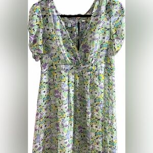 American Eagle Outfitters Women’s Baby Doll Dress in Garden Print 18
